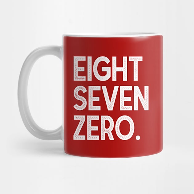 EightSevenZero. by rt-shirts